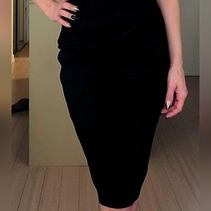 black pencil skirt